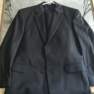 Dark Navy Fine Line Suit